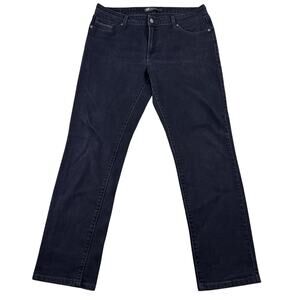 Levis Jeans Womens 14 Black‎ The Skinny Mid Rise Stretch Denim- Black Tag